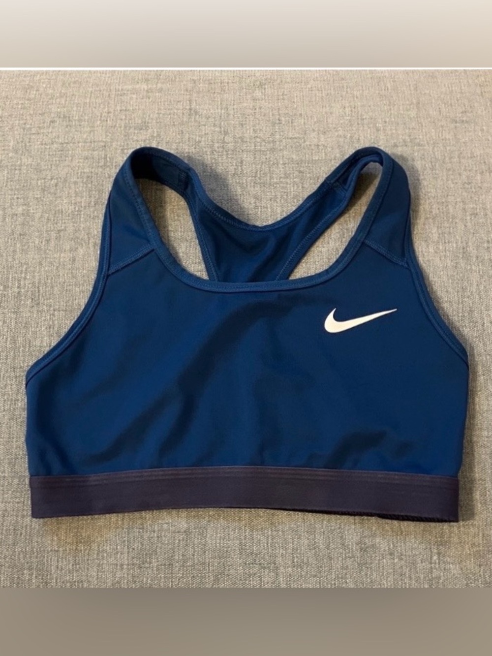 Blue Nike Sports Bra